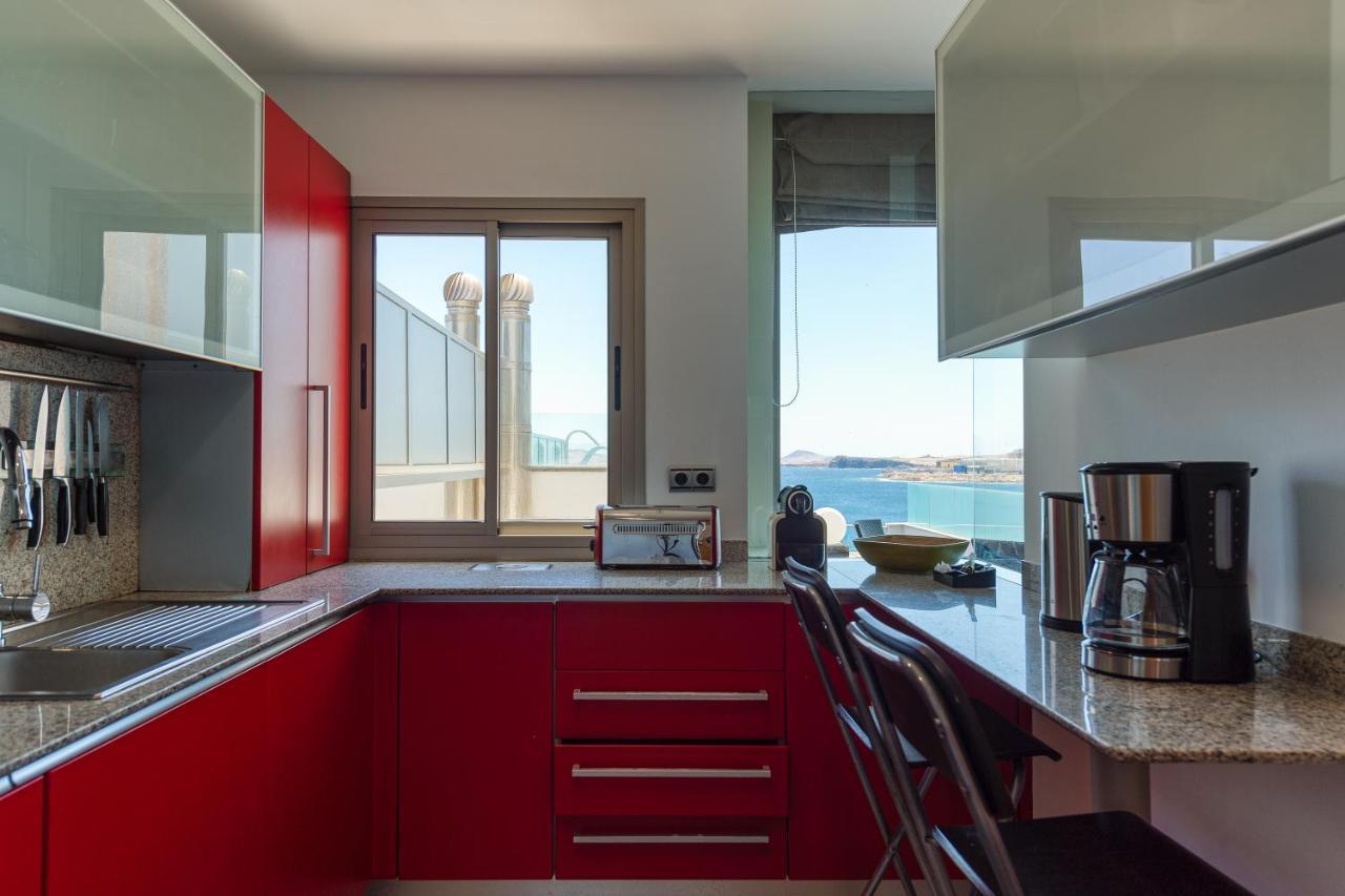 Penthouse With Private Swimming Pool Melenara Exterior foto